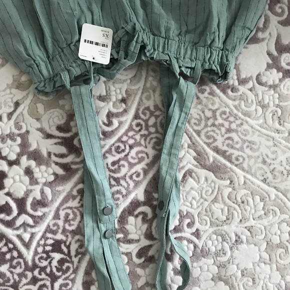 NWT Free People Hop to it Maxi Jumper Lagoon XS - Picture 4 of 7